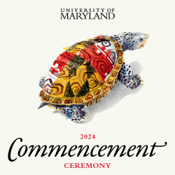 UMD commencement graphic